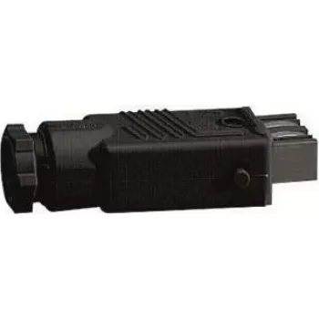 Somfy 9011808A Hirschmann Stak3 υποδοχή θηλυκή 16 A 3-πολική ακροδέκτης βίδας IP54 μαύρο