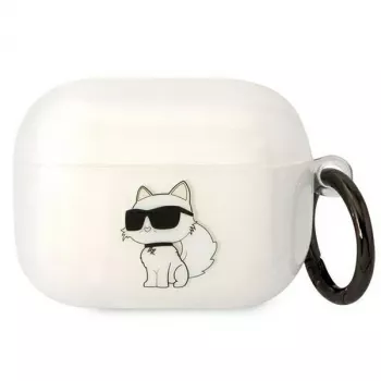 Karl Lagerfeld KLAPHNCHTCT Θήκη AirPods Pro διαφανής Ikonik Choupette