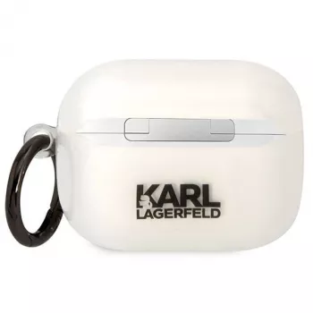 Karl Lagerfeld KLAPHNCHTCT Θήκη AirPods Pro διαφανής Ikonik Choupette