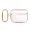 GUESS θήκη AirPods Pro με λουράκι ροζ Strap Collection
