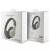 GUESS 4G Script Metal Logo ασύρματα ακουστικά on-ear Bluetooth 5.3 καφέ