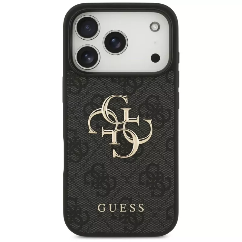 GUESS Θήκη 4G Big Logo για iPhone 17 Pro / 18 Pro - Μαύρο