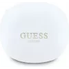 GUESS Flat Classic Logo Electroplated Ασύρματα Ακουστικά True Wireless, Λευκό