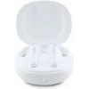 GUESS Flat Classic Logo Electroplated Ασύρματα Ακουστικά True Wireless, Λευκό
