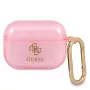Guess GUAPUCG4GP Θήκη AirPods Pro Ροζ Glitter Συλλογή