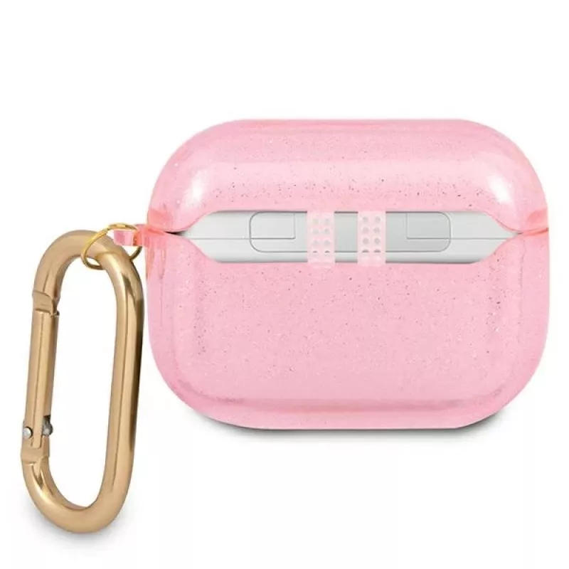 Guess GUAPUCG4GP Θήκη AirPods Pro Ροζ Glitter Συλλογή