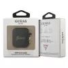 Guess GUA2SSSK Θήκη AirPods 1/2 Μαύρο Σιλικόνη Vintage Script