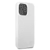 Mercedes-Benz iPhone 13 Pro Max Θήκη Hardcase Ασημί Μοτίβο Αστεριών Λευκό