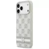DKNY Θήκη Καρό Μοτίβο με Εκτυπωμένες Ρίγες για iPhone 17 Pro Max - Μπεζ