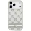 DKNY Θήκη Καρό Μοτίβο με Εκτυπωμένες Ρίγες για iPhone 17 Pro Max - Μπεζ