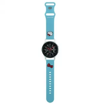 Hello Kitty Universal Σιλικόνη Λουράκι Ρολογιού Kitty Head Μπλε 22mm
