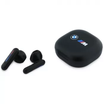 BMW Ασύρματα Ακουστικά Bluetooth TWS με ENC και Εκτυπωμένο Λογότυπο - Μαύρο