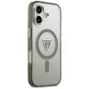 GUESS Θήκη MagSafe IML Gradient Triangle Logo για iPhone 17 - Χακί