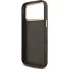 GUESS Θήκη MagSafe 4G Triangle Logo για iPhone 17 Pro Max - Καφέ & Χρυσό