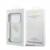 GUESS 4G Script Metal προστατευτική θήκη για iPhone 18 Pro Max / 17 Pro Max - λευκό