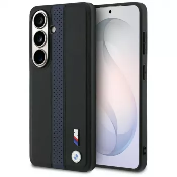 BMW Perforated Stripe Logo MagSafe θήκη για Samsung Galaxy S26 - μπλε