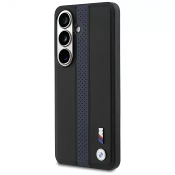 BMW Perforated Stripe Logo MagSafe θήκη για Samsung Galaxy S26 - μπλε