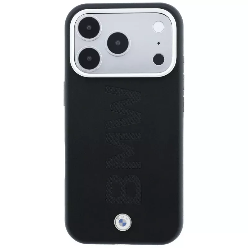 BMW Sign Centered Deboss MagSafe θήκη για iPhone 18 Pro Max / 17 Pro Max - μαύρο