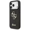GUESS Fixed Glitter Big 4G θήκη για iPhone 18 Pro / 17 Pro - μαύρο