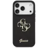 GUESS Fixed Glitter Big 4G θήκη για iPhone 18 Pro / 17 Pro - μαύρο