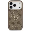 GUESS 4G Big Classic Logo θήκη για iPhone 17 Pro / 18 Pro - καφέ & χρυσό