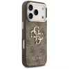 GUESS 4G Big Classic Logo θήκη για iPhone 17 Pro / 18 Pro - καφέ & χρυσό