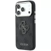 GUESS 4G & Big Resin Logo θήκη για iPhone 17 Pro / 18 Pro - μαύρο