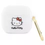 Hello Kitty HKA33DKHSH θήκη AirPods 3 λευκή σιλικόνη 3D κεφάλι Kitty