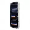 GUESS IML 4G Script Metal MagSafe θήκη για iPhone 18 Pro / 17 Pro, λευκό