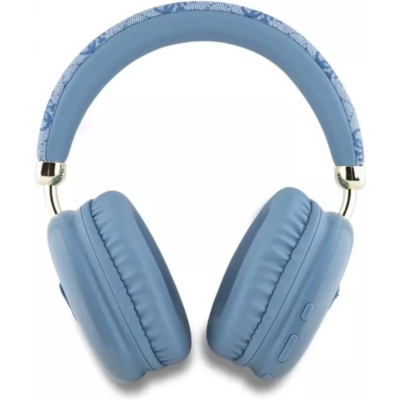 GUESS 4G Triangle Logo ασύρματα ακουστικά over-ear Bluetooth 5.3 μπλε