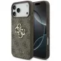 GUESS 4G Big Logo θήκη πλάτης για Apple iPhone 17 Pro / 18 Pro - καφέ