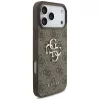 GUESS 4G Big Logo θήκη πλάτης για Apple iPhone 17 Pro / 18 Pro - καφέ