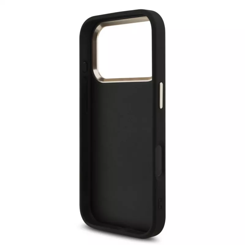 GUESS 4G Big Classic Logo θήκη για iPhone 18 Pro Max / 17 Pro Max - μαύρο & χρυσό