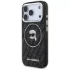 Karl Lagerfeld IML Karl Head Logo MagSafe θήκη για iPhone 17 Pro - μαύρο
