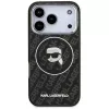 Karl Lagerfeld IML Karl Head Logo MagSafe θήκη για iPhone 17 Pro - μαύρο