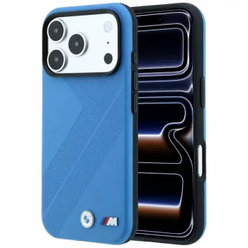 BMW M Tire Track Metal Logo MagSafe θήκη για iPhone 18 Pro / 17 Pro - μπλε