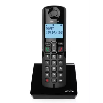 Alcatel S280 DECT ασύρματο τηλέφωνο - Μαύρο