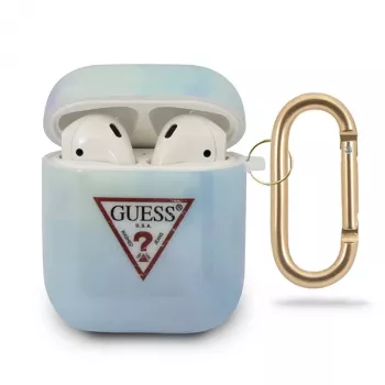 GUESS GUACA2TPUMCGC02 θήκη AirPods 1/2 Μπλε Tie & Dye συλλογή