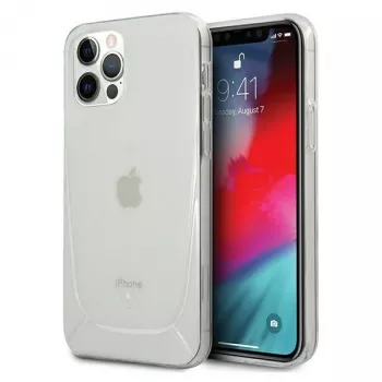 Mercedes-Benz Transparent Line σκληρή θήκη για iPhone 12 Pro Max 6,7 ιντσών - Διάφανο