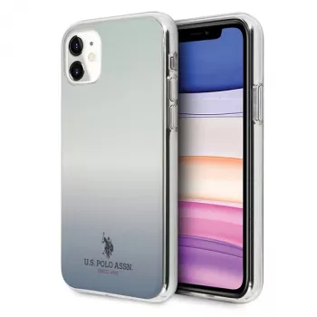 U.S. POLO ASSN. USHCN61TRDGLB θήκη πλάτης iPhone 11 με μπλε μοτίβο διαβάθμισης
