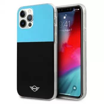 MINI MORRIS Color Block σκληρή θήκη για iPhone 12/12 Pro 6,1 ιντσών - Μπλε