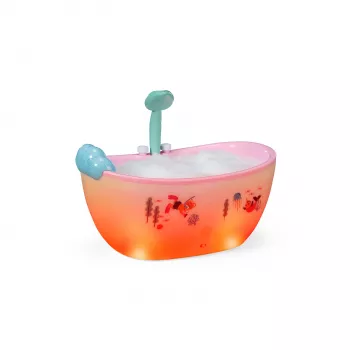 ZAPF CREATION BABY born μπανιέρα με λειτουργικό ντους, φως και ήχο – σετ παιχνιδιού μπανιέρας για κούκλες 43 cm