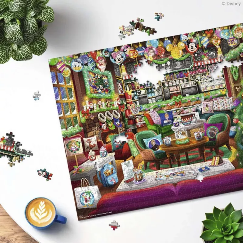 Ravensburger Παζλ Disney Christmas Cafe (1000 τεμ.)