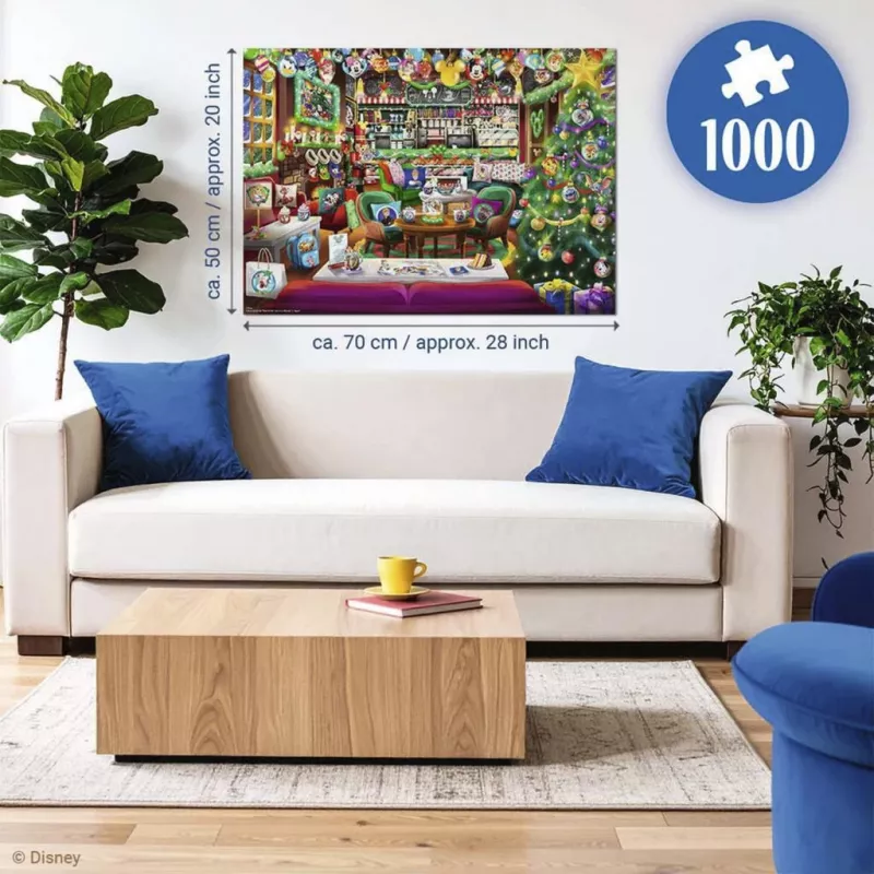 Ravensburger Παζλ Disney Christmas Cafe (1000 τεμ.)