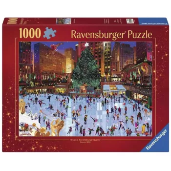 RAVENSBURGER Παζλ 1000 τεμ. – Χριστουγεννιάτικη μαγεία στο Rockefeller Center