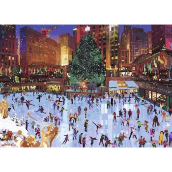 RAVENSBURGER Παζλ 1000 τεμ. – Χριστουγεννιάτικη μαγεία στο Rockefeller Center
