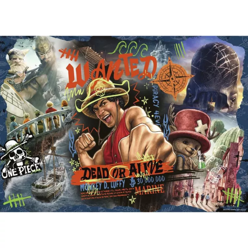 RAVENSBURGER Παζλ One Piece - Adventure Awaits! (1000 τεμ.)