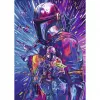 RAVENSBURGER Παζλ Star Wars Hyper Space Collection: The Mandalorian (500 τεμάχια, μεγάλα τεμάχια)