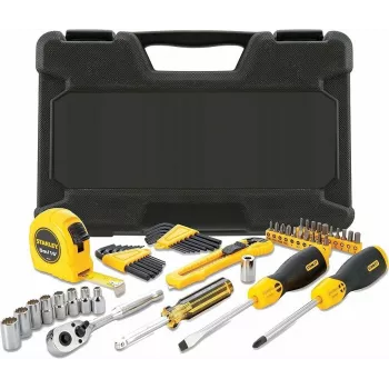 STANLEY STMT0-74864 σετ εργαλείων 51 τεμ. με καρυδάκια 1/4 ίντσας & 1/2 ίντσας και συνδυαστικά κλειδιά σε πλαστική βαλίτσα