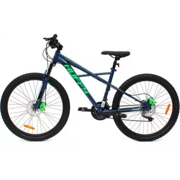 Huffy Korros 26 ποδήλατο βουνού μπλε - 18 ταχυτήτων χαλύβδινο hardtail με μπροστινή ανάρτηση